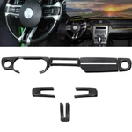 Interior Center Console Dashboard Decor Trim For Ford Mustang 2010 2011-2013. Fixed Price $75.89.