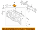 Hyundai Oem 13-18 Santa Fe Instrument Panel Dash-tray 847454z000ryn. Fixed Price $373.51.