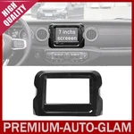 7 Inch Gps Navigation Screen Cover Trim For 18+ Jeep Wrangler Jl Jt Carbon Fiber. Fixed Price $25.99.