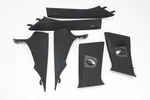 17-20 Bmw G30 5 Series M5 Front & Rear A B C Black Sport Pillar Trim Set Oem. Fixed Price $228.00.