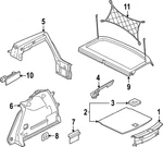 Genuine Volkswagen Wheelhouse Trim 5h6-867-428-h-ca9. Fixed Price $120.89.