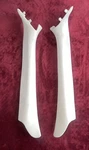 1998- 2002 Lincoln Town Car Windshield Left Right A-pillars Trim Tan Oem. Fixed Price $89.95.