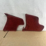 Original C2 Corvette Coupe Kick Panels Pair Red Oem 1963-1967 Restoration Cores. Fixed Price $36.00.