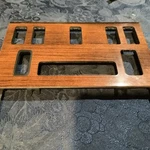 Mercedes W126 Climate Control Zebrano Wood Trim 1286830925 Oem. Fixed Price $89.00.