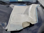 Camaro Firebird 1978 - 1981 20189752 Interior Rear Right Side Panel Blue Faded. Fixed Price $30.00.