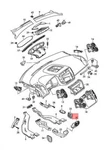 New Vw Tiguan 5n2 Vent Alu/dark Rhodium 5n0819203alif Original. Fixed Price $133.09.