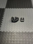 2005-2010 Scion Tc Right Passenger Front Seat Track Cover Molding Trim Set Oem. Fixed Price $22.50.