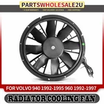 Engine Radiator Cooling Fan With Shroud Assembly For Volvo S90 V90 1998 940 960. Fixed Price $129.78.