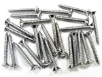 Dodge Truck Chrome Interior Screws- #8 X 1-1/4" Long Oval Head- 25 #293. Fixed Price $14.24.