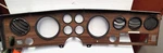 1976 Pontiac Grand Prix Wood Grain Dash Bezel, Oem. Fixed Price $125.00.