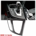 Carbon Fiber Interior Gear Shift Panel Cover Decal Trim For Bmw 3 4 F32 F30 F34. Fixed Price $22.97.