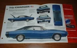 1968 Dodge Charger Original Imp Brochure Specs Info 68 69 70 Mopar Rt Hemi 440. Fixed Price $13.99.