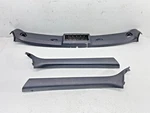 Bmw E46 3 Series Convertible Top Headliner A Pillar Trim Cover Black Set Oem. Fixed Price $107.06.