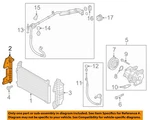 Hyundai Oem 18-19 Sonata Condenser, Compressor Lines-air Guide 29134c2500. Fixed Price $50.12.