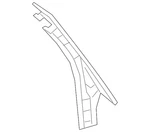 Genuine Volkswagen Rear Trim 17a-839-904-b-9b9. Fixed Price $110.49.