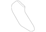 Genuine Audi End Seal 8k0-839-059. Fixed Price $9.57.
