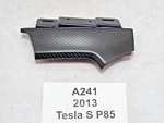 2012-2020 Oem Tesla Model S X Front Left Driver Side Dash Trim Carbon Fiber. Fixed Price $71.02.