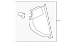 Genuine Honda Side Cover 77215-tva-a01za. Fixed Price $42.24.