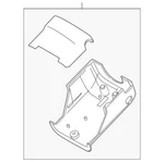Genuine Ford Lincoln Mkt 2010-2012 Steering Column Shroud Assembly Ae9z-3530-aa. Fixed Price $46.79.