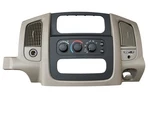 2002-2005 Dodge Ram 1500 2500 Center Dash Trim Radio Bezel Vents Panel Tan Oem. Fixed Price $58.65.