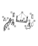 Genuine Mopar Seat Adjuster Shield 1ne281k7aa. Fixed Price $29.48.