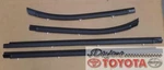 Oem Toyota Tacoma Exterior Window Weatherstrip Set Fits Double Cab 1995-2004. Fixed Price $215.00.