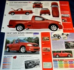 1999 Ford F150 Svt Lightning Original Poster Brochure Specs Info 93 Truck Red. Fixed Price $19.99.