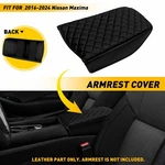 Middle Center Console Armrest Lid Cover Pad Black For 2016-2024 Nissan Maxima. Fixed Price $20.99.