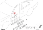 Genuine Bmw M3 E36 316i 318is 320i 323i 325i Sill Strip Left Gray 51478187169. Fixed Price $96.44.