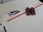 1998-2004 Chevrolet S10 Blazer S15 Jimmy Coat Hooks With Screws Dark Red. Fixed Price $20.00.