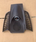 11-18 Porsche Cayenne 958 Center Dash Speaker Cover Trim W/ Clock Brown. Fixed Price $173.20.