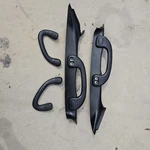 99-07 Ford F250 F350 Harley Davidson A-pillar Trim W/ Grab Handle Set Black Oem. Fixed Price $159.99.