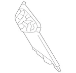 Genuine Nissan Body D-pillar Trim Panel 76937-3ka2a. Fixed Price $122.10.