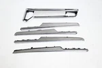 15-18 Porsche Macan Front & Rear Door Dash Aluminum Trims Set Silver Oem. Fixed Price $275.00.
