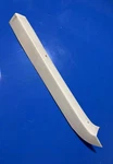 80-91 Obs Ford Full Size Bronco Interior Roof Front Top Trim Pillar Panel White. Fixed Price $85.00.