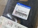 Genuine Mopar Seat Adjuster Shield 1uz62dx9ac. Fixed Price $49.99.