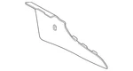 Genuine Volkswagen Side Trim Panel 5gm-863-046-82v. Fixed Price $15.73.