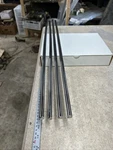 1946-48 Ford Super Deluxe Fordor Left And Right Rear Door Window Trim Moldings. Fixed Price $149.95.