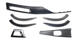 12-18 Bmw F30 F32 F33 F36 Center Console Dash Door Interior Hexagon Trim Set (7). Fixed Price $279.99.