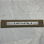 2007-2014 Gmc Yukon Sierra Denali Rear Left Right Door Sill Scuff Plate Trim Oem. Fixed Price $35.99.