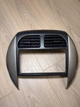 2004-2005 Toyota Rav4 Center Dash Radio Trim Bezel With Air Vents Silver Oem. Fixed Price $88.00.