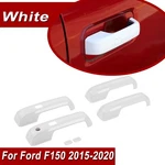For 2015-20 Ford F150 Oxford White Door Handle Cover Cap Shell Trim Accessories. Fixed Price $27.99.