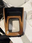 1998-2002 Subaru Forester Auto Floor Shifter Bezel Black W/wood Grain Oem 2001. Fixed Price $43.80.
