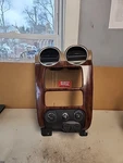 2002 Gmc Envoy Front Radio Dash Vent Bezel Climate Control Woodgrain 15064031. Fixed Price $85.50.