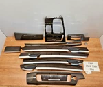 10-12 Oem Bmw F02 750 Central Console Dash Doors Fine Wood Interior Trim Set*. Fixed Price $245.00.
