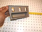 Mercedes W126 560sec Center Console Gray Front Oem 1 Tray With 3 Slot,1266830700. Fixed Price $75.44.