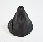 Middle Center Auto Shifter Boot Cover Trim Red Stitch Oem Mini Cooper S R60 R61. Fixed Price $121.46.
