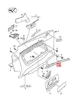 Audi A3 Cabriolet Trim Insert Aluminium Brushed Silver 8v7867419j1nk No Duty. Fixed Price $175.89.