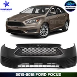 Front Bumper Cover Fascia & Grille Assembly Kit For 2015-2018 Ford Focus. Fixed Price $197.90.