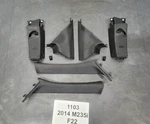 Oem Bmw F22 F87 Left Right Upper A B C Column Anthracite Pillars Cover Trim Set. Fixed Price $165.02.